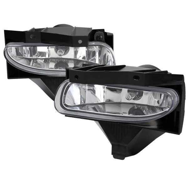 1999-2004 Ford Mustang 899 Fog Lights Kit Switch & Wiring Harness Chrome/Clear