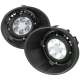 2010-2013 Chevy Camaro LED Fog Lights Kit Switch & Wiring Harness Chrome/Clear