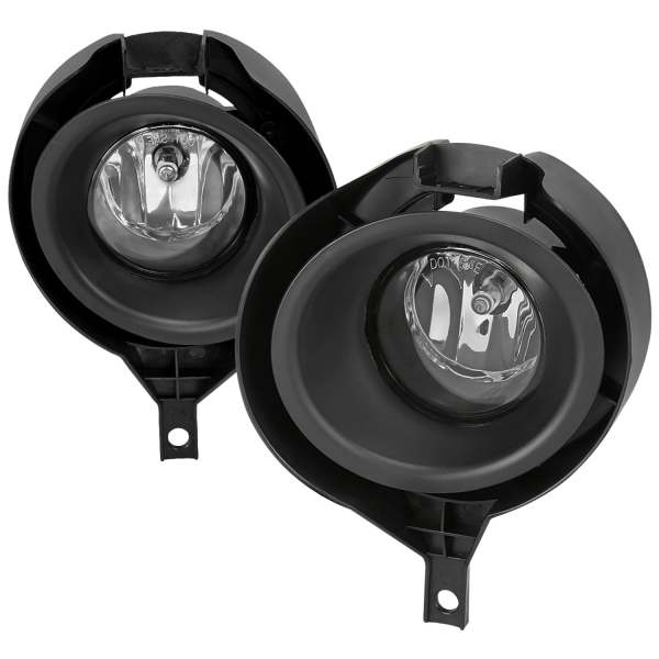 2005-2019 Nissan Frontier H11 Fog Lights Kit Switch & Wiring Harness Chrome