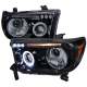 2007-2013 Toyota Tundra/ 08-2017 Sequoia Single Halo Projector Headlights Smoke