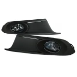 2011-2014 VW Jetta Sedan 9006 Fog Lights Kit Chrome/Clear Lens