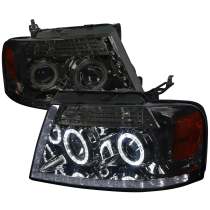 2004-2008 Ford F-20150/ 06-2008 Lincoln Mark LT Dual Halo Headlights LED Light