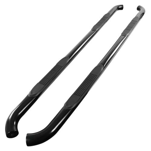 2015-2024 Ford F-20150/F-250/350/450 SuperCab 3 Black Steel Side Step Nerf Bars