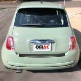 2012-2016 Fiat 500 Rear Bumper Guard Carbon Fiber Black