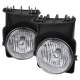 2003-2006 GMC Sierra / 2007 Sierra Classic H10 Fog Lights Kit Chrome/Clear