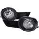 2008-2011 Toyota Highlander 12V/55W H11 Fog Lights Kit Chrome/Clear Lens