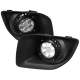 2015-2018 GMC Canyon 6-LED Fog Lights Kit Chrome Housing/Clear Lens