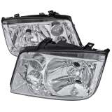 1999-2005 VW Jetta/Bora Mk4 V3 Factory Style Headlights Chrome/Clear Lens