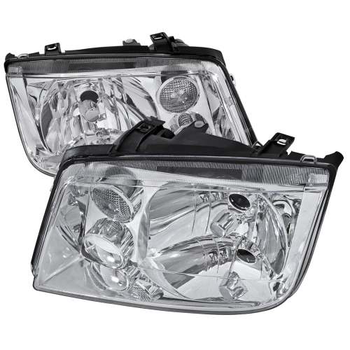 1999-2005 VW Jetta/Bora Mk4 V3 Factory Style Headlights Chrome/Clear Lens
