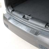 2015-2024 Jeep Renegade Rear Bumper Sill Cover Protector Steel Brushed Dark