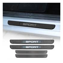 Honda Door Sill Scuff Plate Illuminated Brushed Stainless Steel Brushed Dark 4Pcs