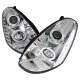 2005-2006 Infiniti G35 Sedan Halo Projector Headlights Chrome/Clear Lens