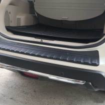 2017-2020 Nissan Rogue Rear Bumper Sill Cover Protector Guard Matte Black