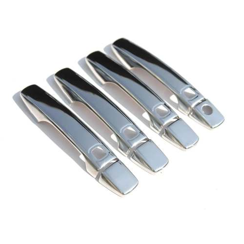 2008-2015 Lexus LX 570 Car Door Handle Cover Protector Stainless Steel Chrome 8 Pcs