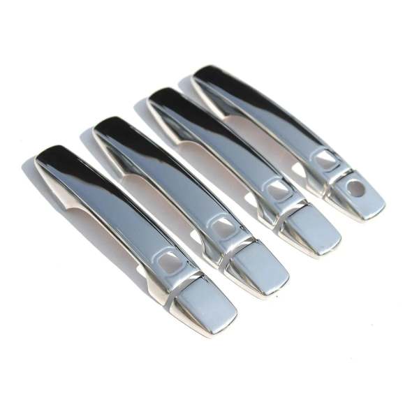 2008-2015 Lexus LX 570 Car Door Handle Cover Protector Stainless Steel Chrome 8 Pcs