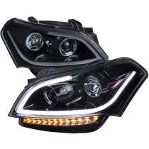 2010-2011 Kia Soul Projector Headlights LED Light Bar&LED Signal Lights Smoke