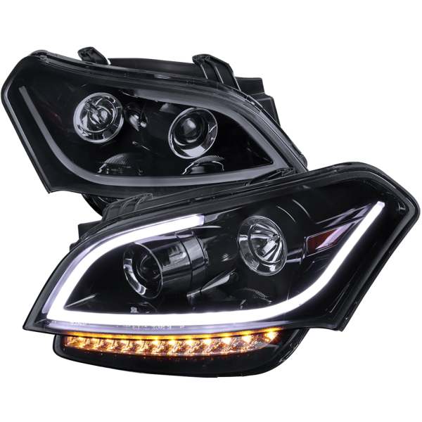 2010-2011 Kia Soul Projector Headlights LED Light Bar&LED Signal Lights Smoke
