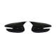 2014-2018 Kia Forte Side Mirror Cover Caps Sedan Piano Black 2 Pcs