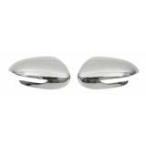 2017-2022 Kia Sportage Side Mirror Cover Caps Stainless Steel Silver 2 Pcs