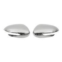 2017-2022 Kia Sportage Side Mirror Cover Caps Stainless Steel Silver 2 Pcs