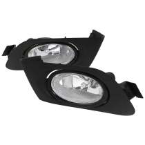 2001-2003 Honda Civic Coupe/Sedan H11 Fog Lights Kit Chrome/Clear Lens
