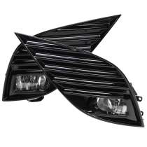 2018-2020 Toyota Camry SE/XSE 12V/19W H16 Fog Lights Kit Chrome/Clear Lens