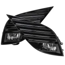 2018-2020 Toyota Camry SE/XSE 12V/19W H16 Fog Lights Kit Chrome/Clear Lens