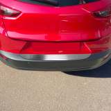 2016-2021 Mazda CX-3 Rear Bumper Guard Stainless Steel Brushed