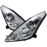 2000-2005 Toyota Celica Projector Headlights Chrome Housing/Clear Lens