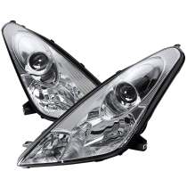 2000-2005 Toyota Celica Projector Headlights Chrome Housing/Clear Lens