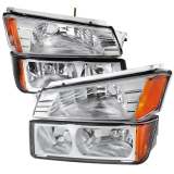2002-2006 Chevy Avalanche 1500/2500 Factory Headlights Bumper Signal Lights