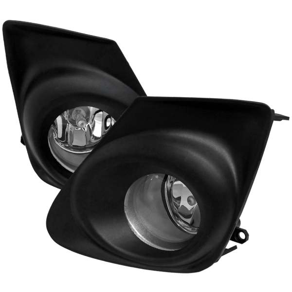 2011-2013 Toyota Corolla H11 Fog Lights Kit Chrome Housing/Clear Lens