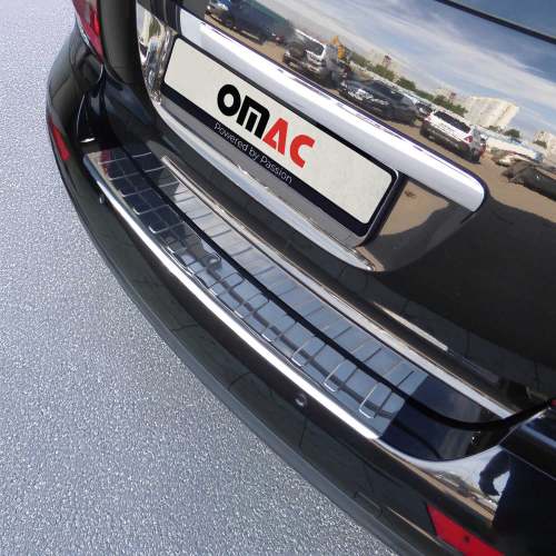 2005-2011 Mercedes M Class W164 Rear Bumper Guard Stainless Steel Glossy