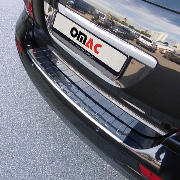 2005-2011 Mercedes M Class W164 Rear Bumper Guard Stainless Steel Glossy