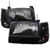 1992-1996 Ford F-20150/250/F350/Bronco Factory Headlights Bumper&Corner Lights