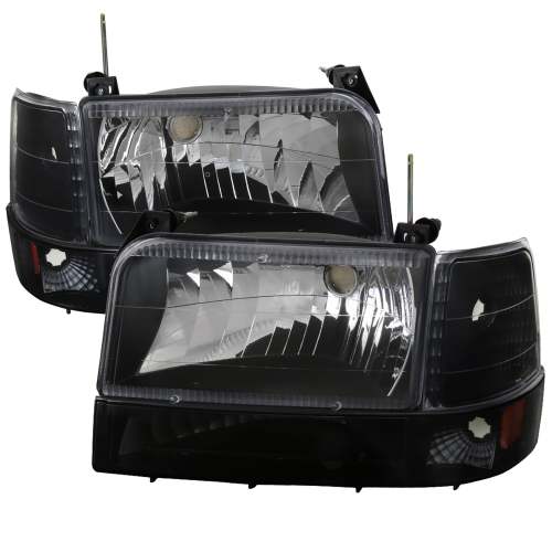1992-1996 Ford F-20150/250/F350/Bronco Factory Headlights Bumper&Corner Lights