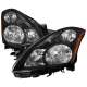 2010-2012 Nissan Altima Sedan Factory Style Headlights Matte Black/Clear Lens