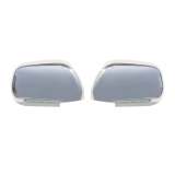 2003-2009 Lexus GX 470 Side Mirror Cover Caps Stainless Steel Silver 2 Pcs