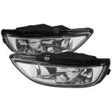 2001-2002 Toyota Corolla H3 Fog Lights Chrome Housing/Clear Lens