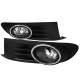 2010-2014 VW Jetta/Golf Mk6 TDI/TSI 12V/55W 9006 Fog Lights Kit Chrome/Clear