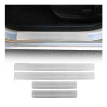 2010-2020 VW Amarok Door Sill Scuff Plate Scratch Protector Gloss 4 Pcs