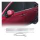 2022-2024 Honda Civic Sedan Window Molding Trim Streamer Stainless Steel