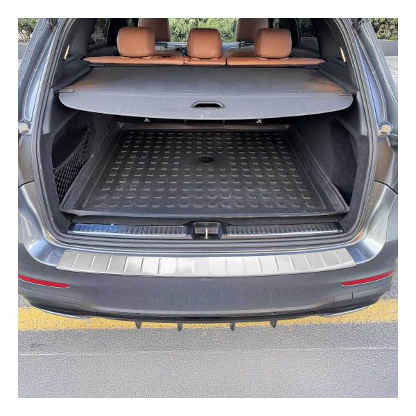 2016-2022 Mercedes GLC Class X253 Rear Bumper Sill Cover Guard Stainless Steel