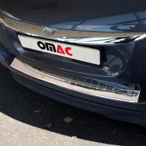 2016-2023 Fiat 500X Rear Bumper Guard Stainless Steel Glossy