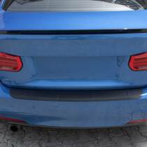 2012-2019 BMW 3 Series F30 Sedan Rear Bumper Sill Cover Guard ABS Black