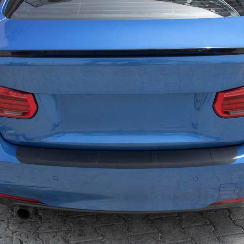 2012-2019 BMW 3 Series F30 Sedan Rear Bumper Sill Cover Guard ABS Black