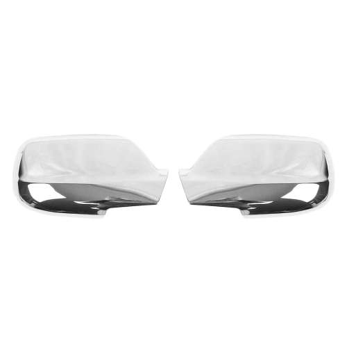 2005-2010 Jeep Grand Cherokee Side Mirror Cover Caps Chrome Silver 2 Pcs