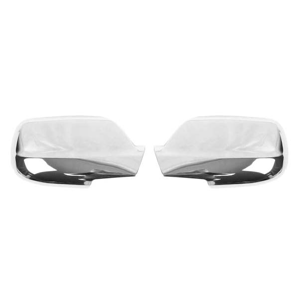 2005-2010 Jeep Grand Cherokee Side Mirror Cover Caps Chrome Silver 2 Pcs