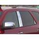 2011-2025 Dodge Durango Stainless Steel Pillar Trim 6 Pcs