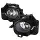 2007-2009 Nissan Altima Sedan H11 Fog Lights Kit Chrome Housing/Clear Lens